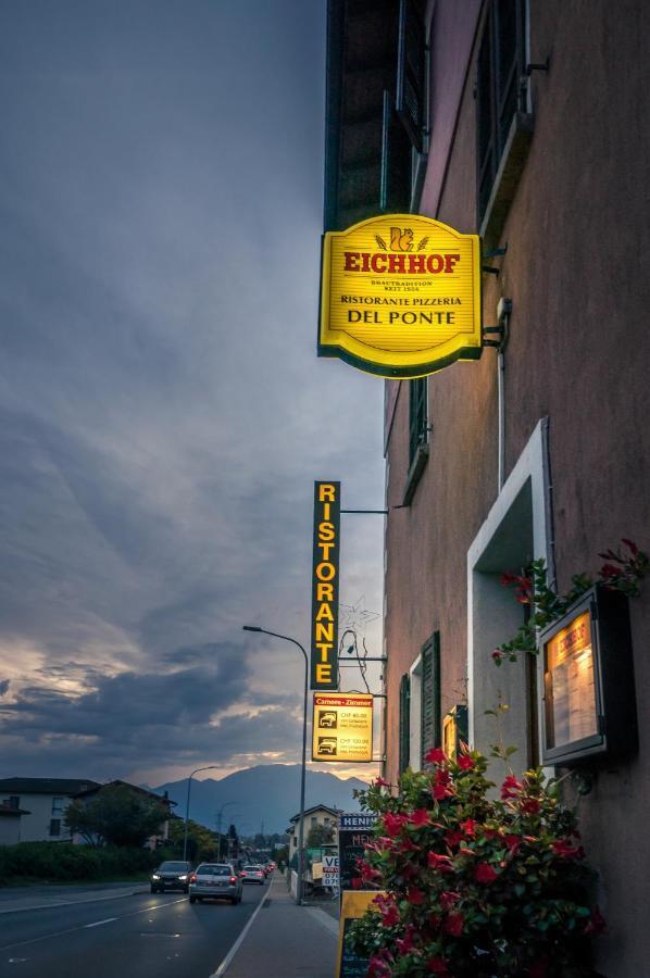 Ristorante Del Ponte Bed & Breakfast Cugnasco Eksteriør bilde